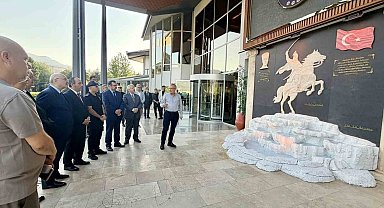 Denizli'de Miryokefalon Zaferinin tarihi mirasını yaşatacak anıt törenle açıldı