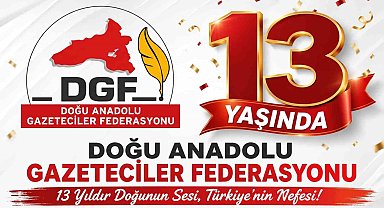 DGF 13 yaşında