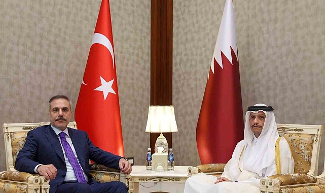 Dışişleri Bakanı Fidan, Katarlı mevkidaşı Al Thani ile görüştü