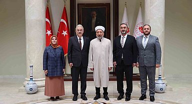 Diyanet İşleri Başkanı Arpaguş'tan Bursa Valiliği'ne ziyaret