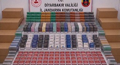 Diyarbakır'da çok sayıda gümrük kaçağı ürün ele geçirildi