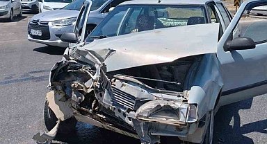 Diyarbakır'da trafik kazası: 1 yaralı