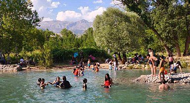 Doğanın içinde ücretsiz tatil: Tağar Çayı ünlü tatil beldelerini aratmıyor