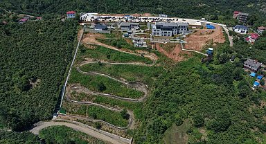 Doğu Karadeniz'in en uzun dağ kızağı Trabzon'da hizmete açıldı
