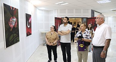 DPÜ'de "Zaferin Adı Türkiye" Poster Sergisi sanatseverlerle buluştu