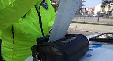 Dronlu denetimde 11 motosiklet sürücüsüne 60 bin lira ceza