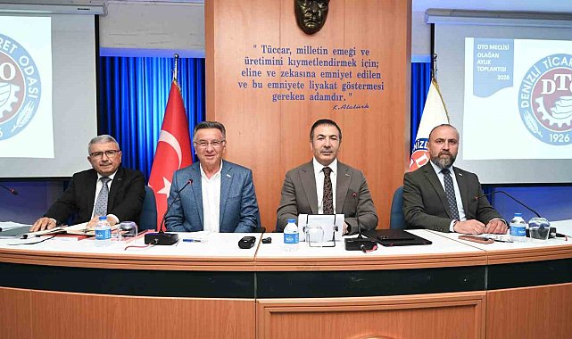 DTO Başkanı Erdoğan: "Denizli'miz üretmeye, ihracat yapmaya ve büyümeye devam ediyor"
