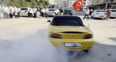 Düğün konvoyundaki drifte 156 bin TL para cezası