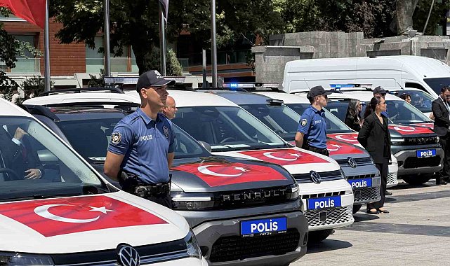 Düzce emniyeti araç filosunu güçlendirdi
