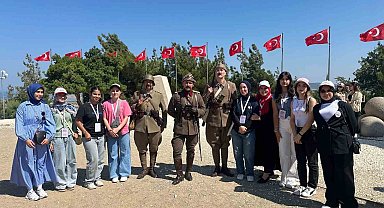 Düzceli gençler Çanakkale ruhunu yerinde yaşadı