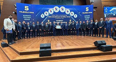Edremit Ticaret Odası'na 5 yıldızlı akreditasyon