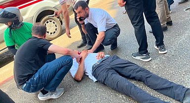 Elazığ'da otomobilin çarptığı yaya ağır yaralandı