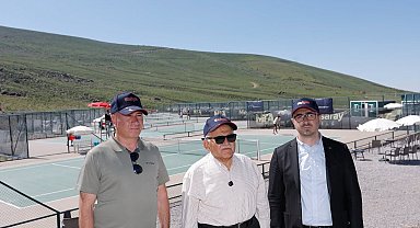 Erciyes'te 52 ülkeden bin tenisçi Dünya Tenis Turu'nda ter döktü