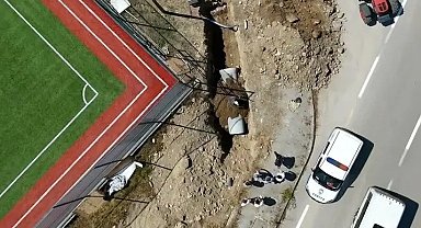 Erfelek'te su baskınlarına kalıcı çözüm için ilk kazma vuruldu