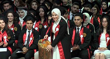 ERÜ Tıp Fakültesi 52. dönem mezunlarını verdi