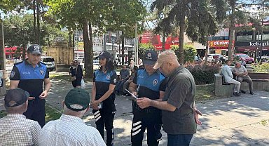 Erzincan polisinden dolandırıcılığa karşı bilgilendirme çalışması