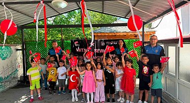 Erzincan'da Kur'an kursu öğrencileri şehit ve gaziler için bir araya geldi