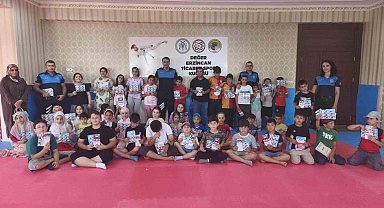 Erzincan'da öğrencilere güvenlik eğitimi verildi