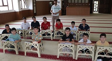 Erzincan'da yaz Kur'an kursları başladı, camiler çocuk sesleriyle şenlendi