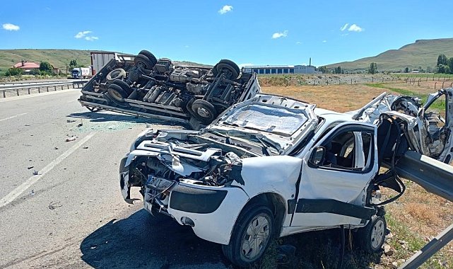 Erzurum kent merkezinde altı ayda 745 ölümlü-yaralamalı trafik kazası