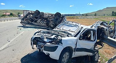 Erzurum kent merkezinde altı ayda 745 ölümlü-yaralamalı trafik kazası