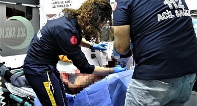 Eski eşi ve 10 günlük kocasını falçatayla yaralayan sanığa 25 yıl 6 ay hapis