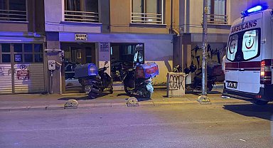 Eskişehir'de motosiklet otomobile çarptı: 1 yaralı
