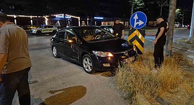 Eskişehir'de otomobil ile ticari taksi çarpıştı