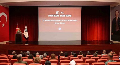 ESOGÜ'de 15 Temmuz Demokrasi ve Milli Birlik Günü Anma programı düzenlendi
