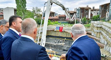 Fatih'te Neslişah Sultan İlkokulu'nun temeli atıldı