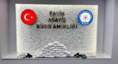 Fatih'te uyuşturucu operasyonu: 31 kilogram kokain ele geçirildi, 1 gözaltı