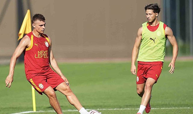 Galatasaray, günü çift antrenmanla tamamladı