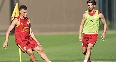 Galatasaray, günü çift antrenmanla tamamladı