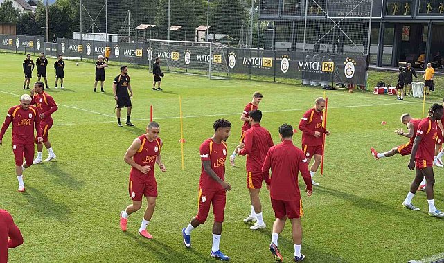 Galatasaray, yeni sezon hazırlıklarını sürdürüyor