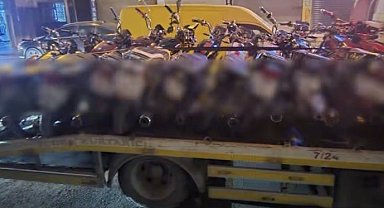 Gaziantep'te 168 motosiklet sürücüsüne 3 milyon TL ceza