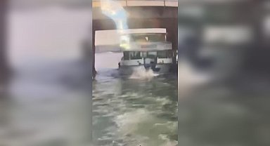 Gemi personelinin hayatını kaybettiği kazanın görüntüleri ortaya çıktı