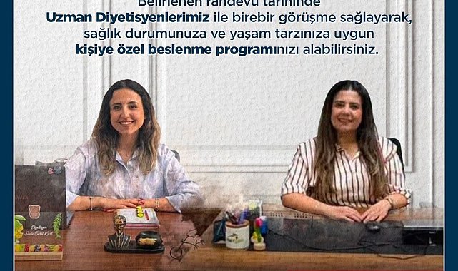 Germencik Belediyesi vatandaşlara ücretsiz diyet hizmeti sunuyor