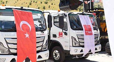 Giresun Belediyesi'nin araç filosu güçlendi