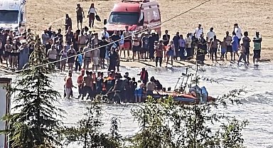 Giresun'da akıntıya kapılan çocukları kurtarmak isteyen adam boğuldu