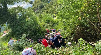Giresun'da trafik kazası: 2 ölü, 3 yaralı