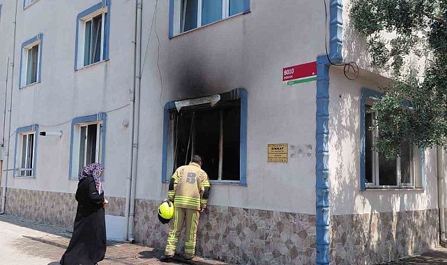 Gönen'de bir evde çıkan yangın hasara neden oldu