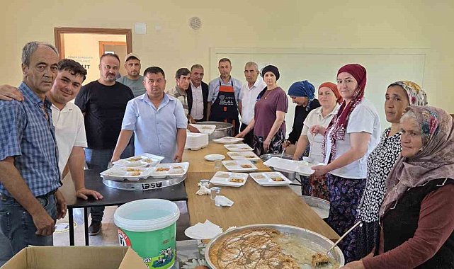 Gördes'te geleneksel köy hayrına yoğun ilgi