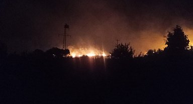 Güdül'de otluk alanda çıkan yangın söndürüldü