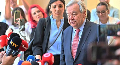 Guterres: "İki toplumun liderleriyle de son derece yapıcı görüşmeler gerçekleştirdim"