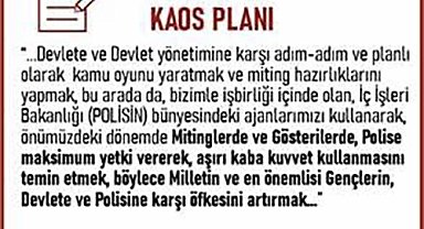 Güvenlik kaynakları: "Örgütün darbenin başarısız olma ihtimaline karşı 'kontrollü darbe' iftirası ve alçaklığı 'B planı' olarak devreye sokuldu"