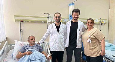 Hakkari'de böbrek tümörü kapalı yöntemle başarıyla alındı
