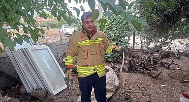 Hatay'da yerleşim alanlarında görülen yılanlar doğal yaşam alanına bırakıldı