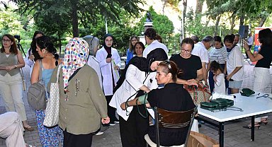 Hayata Dokunanlar Topluluğundan Sağlık taraması ve İlk yardım eğitimi