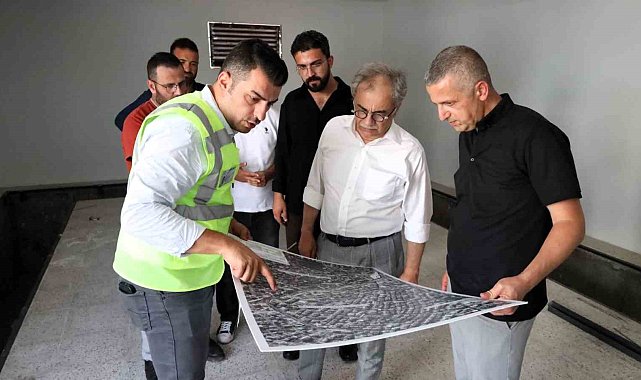 Hayri Baraçlı projeleri yerinde inceledi