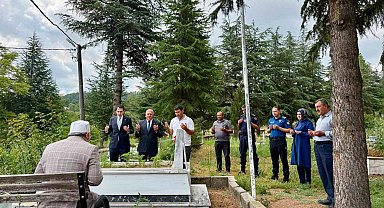 Hisarcık'ta 15 Temmuz'un 10. yılında şehitlik ziyareti